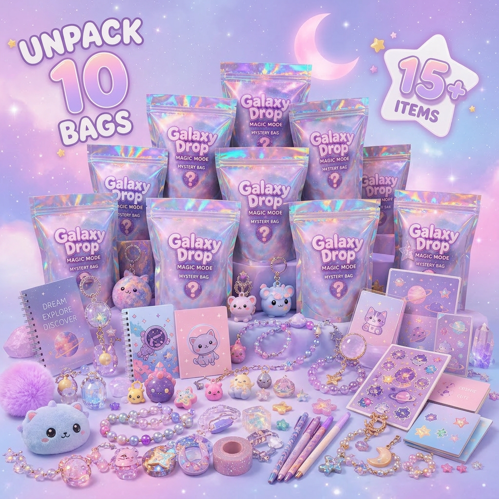 Galaxy Drop – Magic Mode: Unpack 10 Bags tier