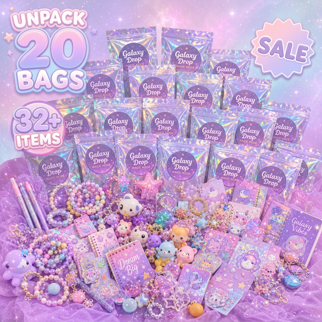 Galaxy Drop – Magic Mode: Unpack 20 Bags tier