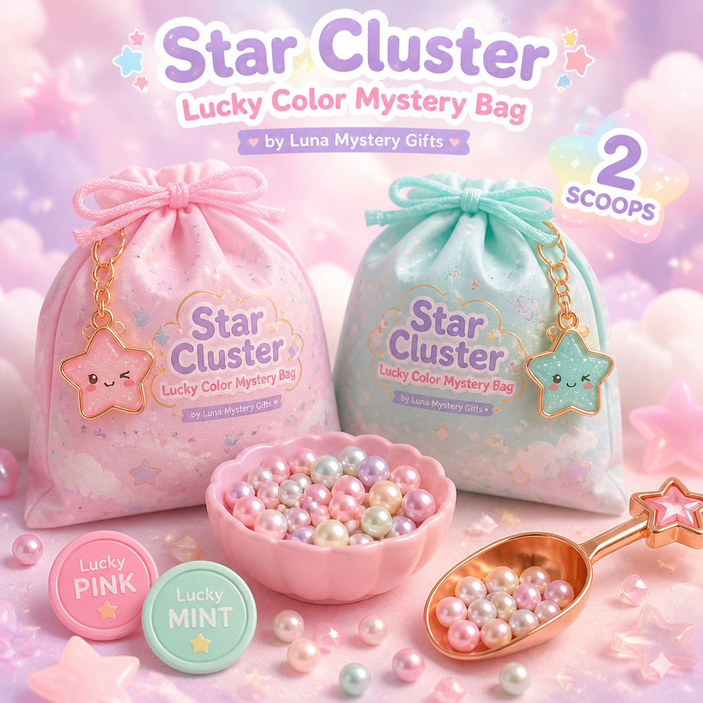 Star Cluster - 2 Scoops tier kawaii mystery bags