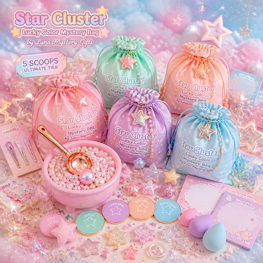 Star Cluster - 5 Scoops ultimate tier kawaii mystery bags